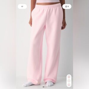 Aritzia Pink Mega sweatpants